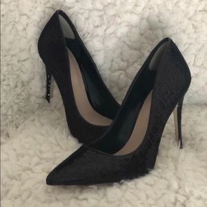 Black aldo heels